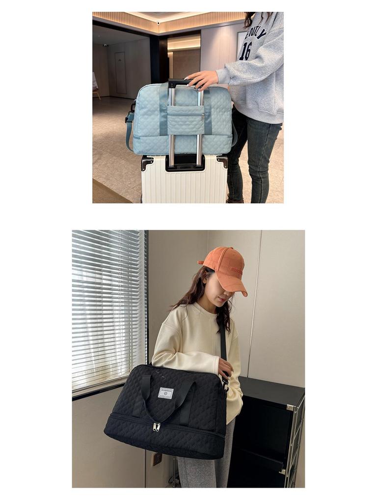 Women's Yoga Sports Backpack: Large Capacity, Wet/Dry Separation, Shoe Compartment, Handheld & Fitness Ready