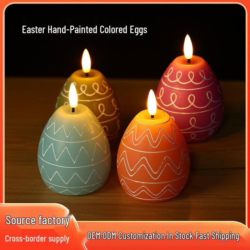 

Valley Area Easter Egg Scented Cartoon Candles for Party Decorations Contact Customer Service