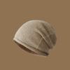 Autumn and winter soft pile hat women's warm baotou hat bare solid color cold hat women's hipster pullover hat