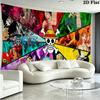 Japanese Anime Pirate Wall Tapestry Aesthetic Wall Hanging Printed Fabric Blanket Decorative Tapestries for Bedroom Living Room Home Decor
