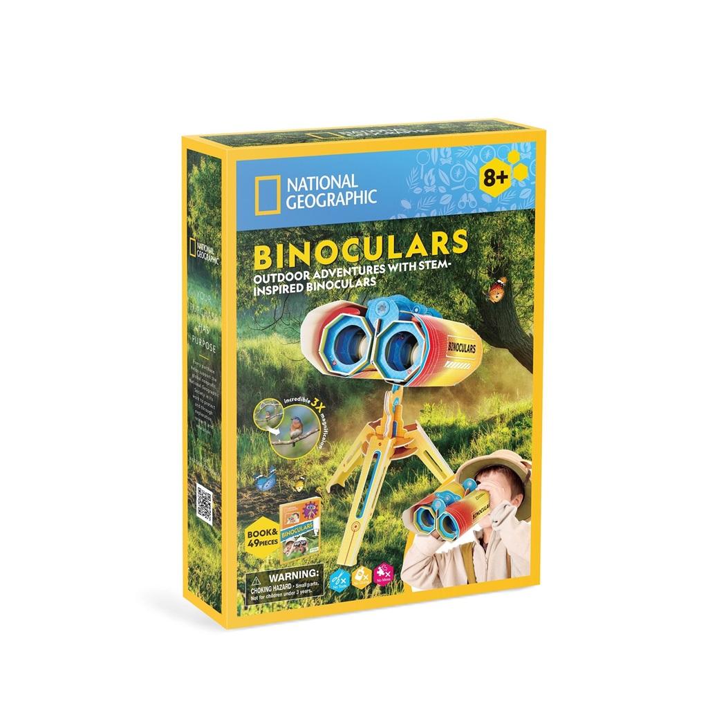 Cubic Fun National Geographic Stem Lornetka 49 Elementy Ds1083h