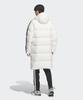 adidas 3-Stripe Regular Fit Long Down Padded Jacket - White / Jz8732