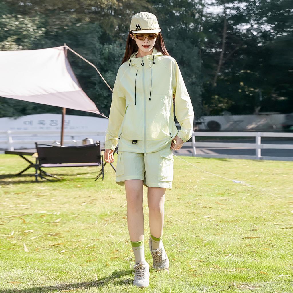 Sunscreen Clothing Outdoor Cool Summer Men's and Women's Hooded Thin Skin Clothing Jacket Loose Breathable Windproof Sunscreen Clothing