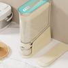 Rice Storage Box Sealed Moisture Proof Insect Proof with Push Food Storage Box Dry Food Rice Dispenser Home Kitchen Storage