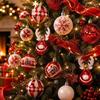 22Pcs/Set 6CM Christmas Ball Shiny Xmas Baubles Durable Christmas Pendant Decorations  Storefront