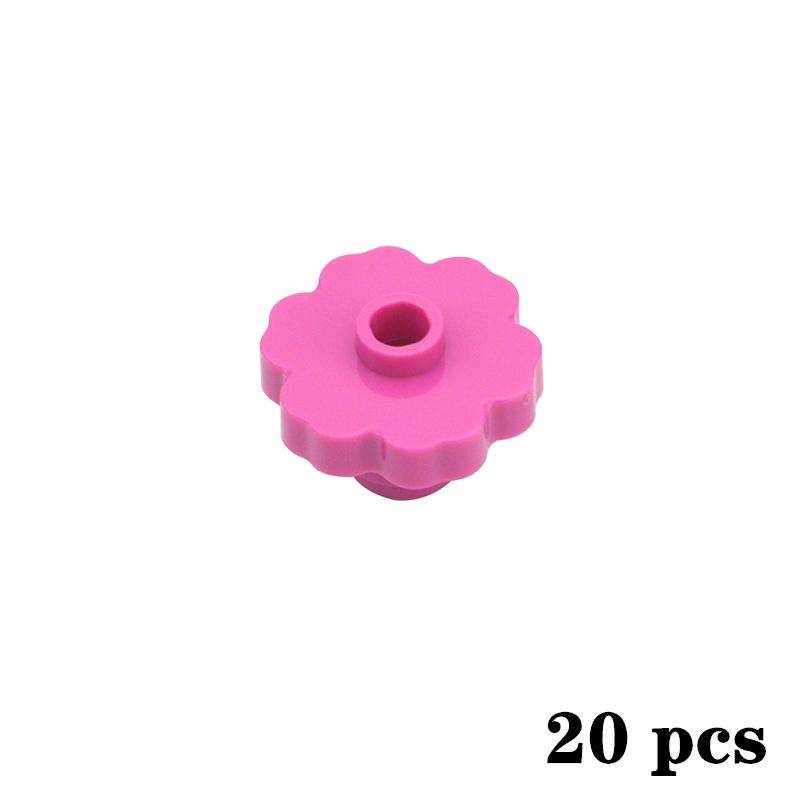 Locking creative Blocks MOC Parts Plant Tree Leaf Flower Rockery Building Block Coconut Tree Leaves 30176 3741 32607 For Friend