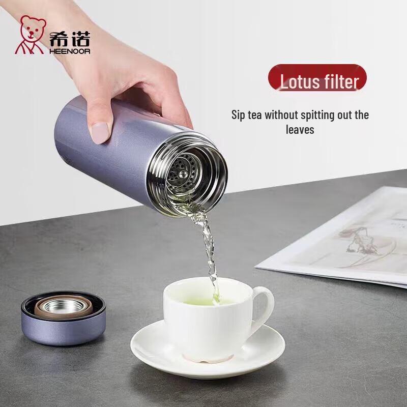 HEENOOR 304 Stainless Steel Portable Thermos Cup