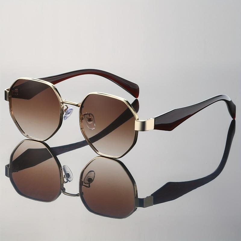 Men's and Women's Octagonal Fashion Glasses Are Lightweight Durable and Designed with Rounded Corners