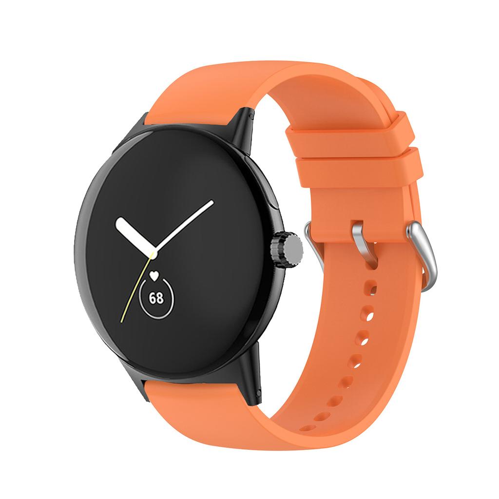 Silicone Band For Google Pixel Watch 4/3/2/1 41mm Sport Strap For Pixel Watch 4/3 45mm Smartwatch Elastic Bracelet Accessories