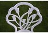Luxury Cast Aluminum Outdoor Dining Table and Chairs Set for Garden or Balcony
