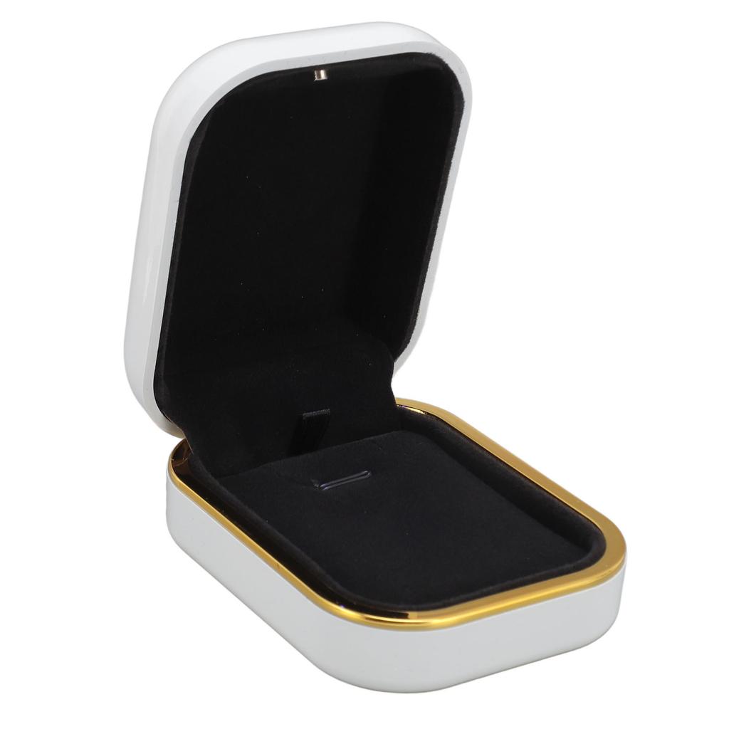 LED Light Pendant Box Necklace Display Case Waterproof Large Capacity LED Light Necklace Holder Storage Case