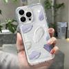 For iPhone 15 Pro Case Silicone Case For iPhone 13 Case iPhone 14 12 11 Pro Max XR XS X 7 8 SE Oil Painting Transparent Cover