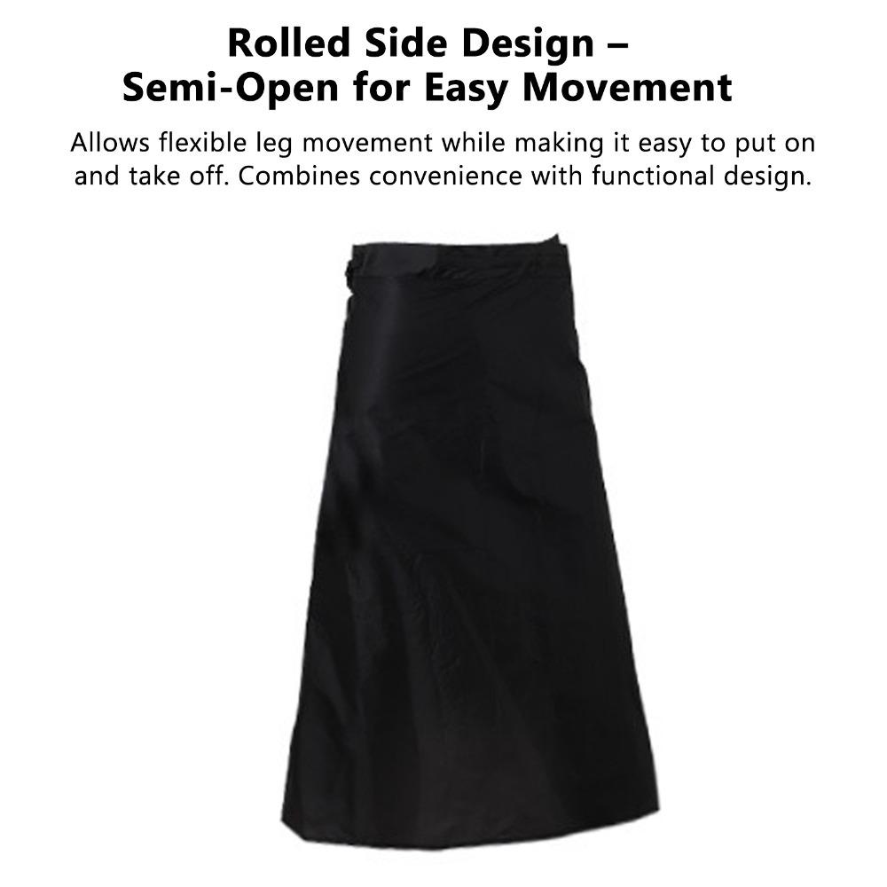 Ultralight Hiking Skirt Adjustable Waist 60-100cm Packable Rain Skirt  Outdoor Gear
