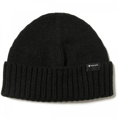 Snow Peak New Standard Knit Cap BlAck Nsd Ac 25au00300019