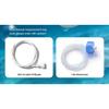 Pompa di aspirazione automatica dell'acqua Pompa dell'acqua elettrica 12V Rubinetto Cucina 1.5 L/min Pompa dell'acqua per cucina di roulotte, camper, barca