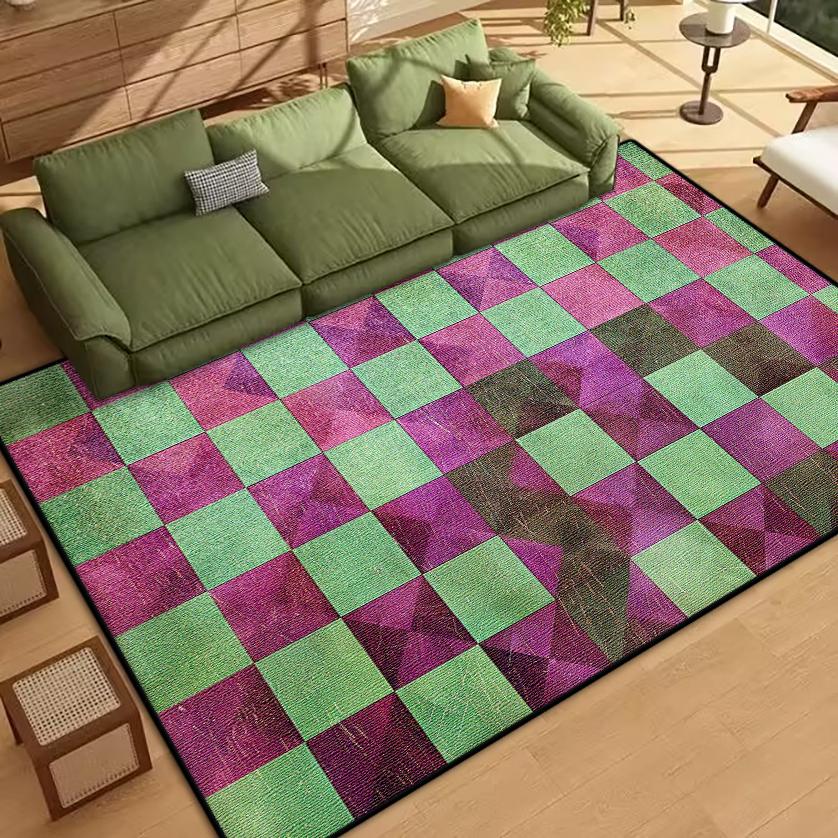 

abstract style Decoration home soft bedroom carpet big size antiskid decor rug for living room Easy cleaning coffee tables mat 1.9x2.9ft(60x90cm)