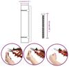 Furniture Handles 10 Pcs Black 192 Mm Stainless Steel