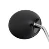 Universal Round Mirrors for Scooter Moped 8mm Clockwise with Chrome Stem PAIR