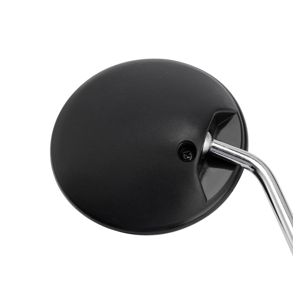 Universal Round Mirrors for Scooter Moped 8mm Clockwise with Chrome Stem PAIR