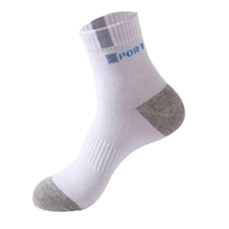 

5 пар мужских повседневных носков однотонных спортивных влагоотводящих удобных носков 5pairs