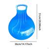 Polypropylene Sled-type Sliding Disc, Portable And Multi-purpose for Children, 20 X 14.2 Inches.