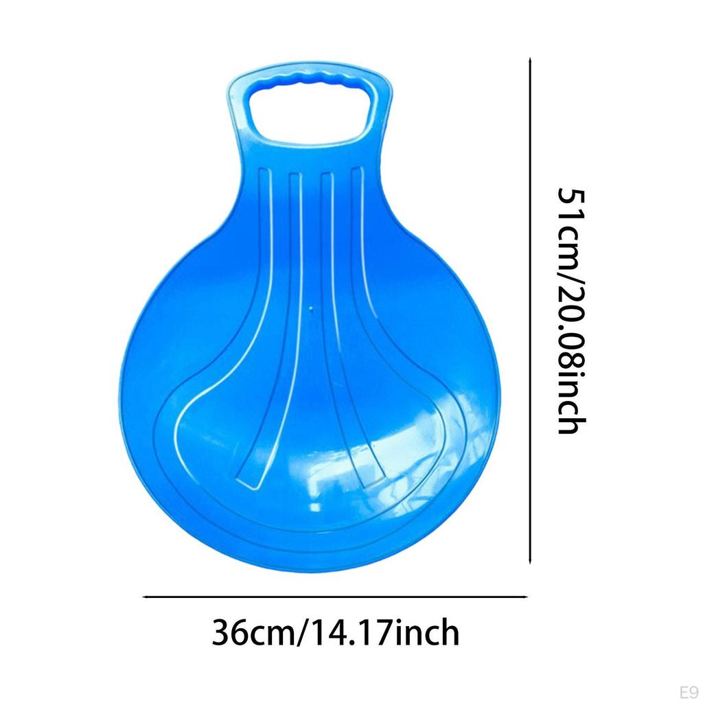 Polypropylene Sled-type Sliding Disc, Portable And Multi-purpose for Children, 20 X 14.2 Inches.