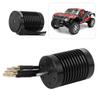 F540 Waterproof 4 Pole Non‑Inductive Brushless Motor Accessory for 1Celsius10 RC Car (Black)(3300KV )