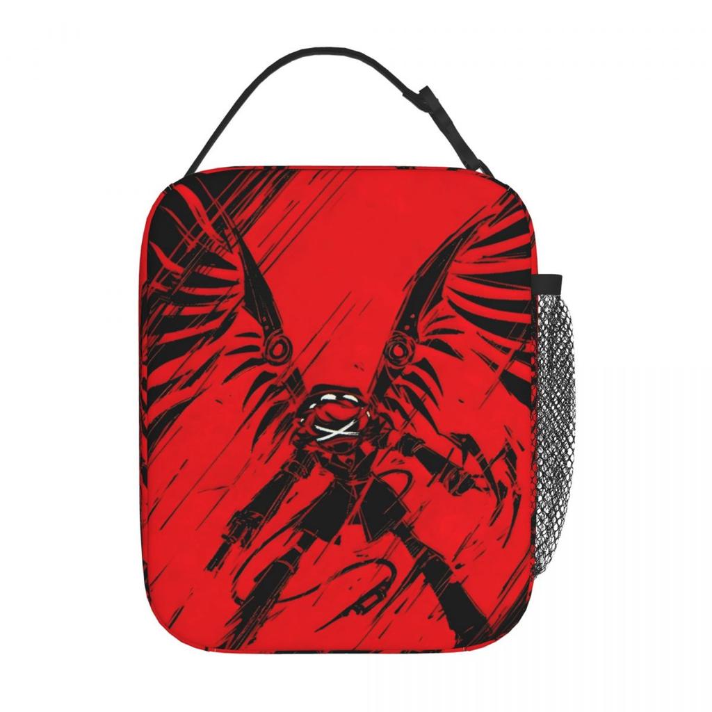 New Murder Drones Cartoon Lunch Bag For Unisex Lunch Box Casual Work Cooler Bag Portable Waterproof Thermal Tote Handbags