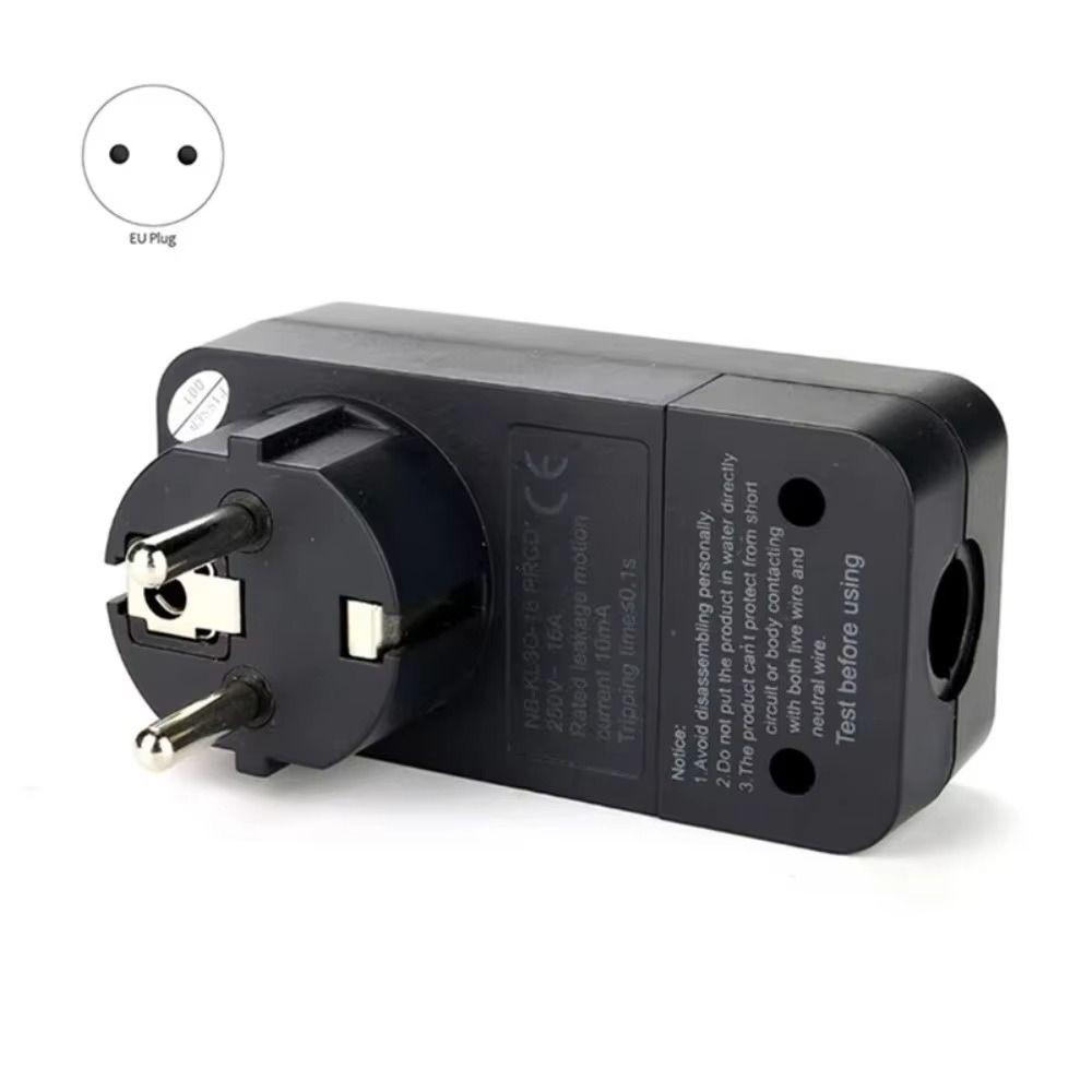 10mA Circuit Breaker Plug 16Amp Leakage Protection Plug Replacement Plug  Personal Protection