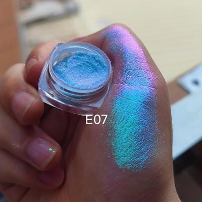Leon Pulver für Nägel Spiegeleffekt Holo Pigment Dipping Reflektierender Glitzer Chrom Nagel Mani Dekor