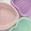 Love Heart Shape Basket Desktop Sweet Color Basket Photo Props For Home Storage Decoration Basket Nordic Storage Fruit Basket