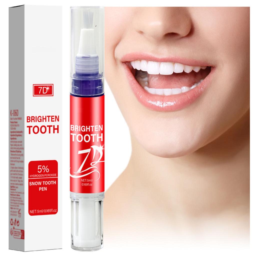 Teeth Whitening Pen Red Teeth Stains Yellow Teeth Cleaning Oral Care Teeth Whitening Gel 5ML