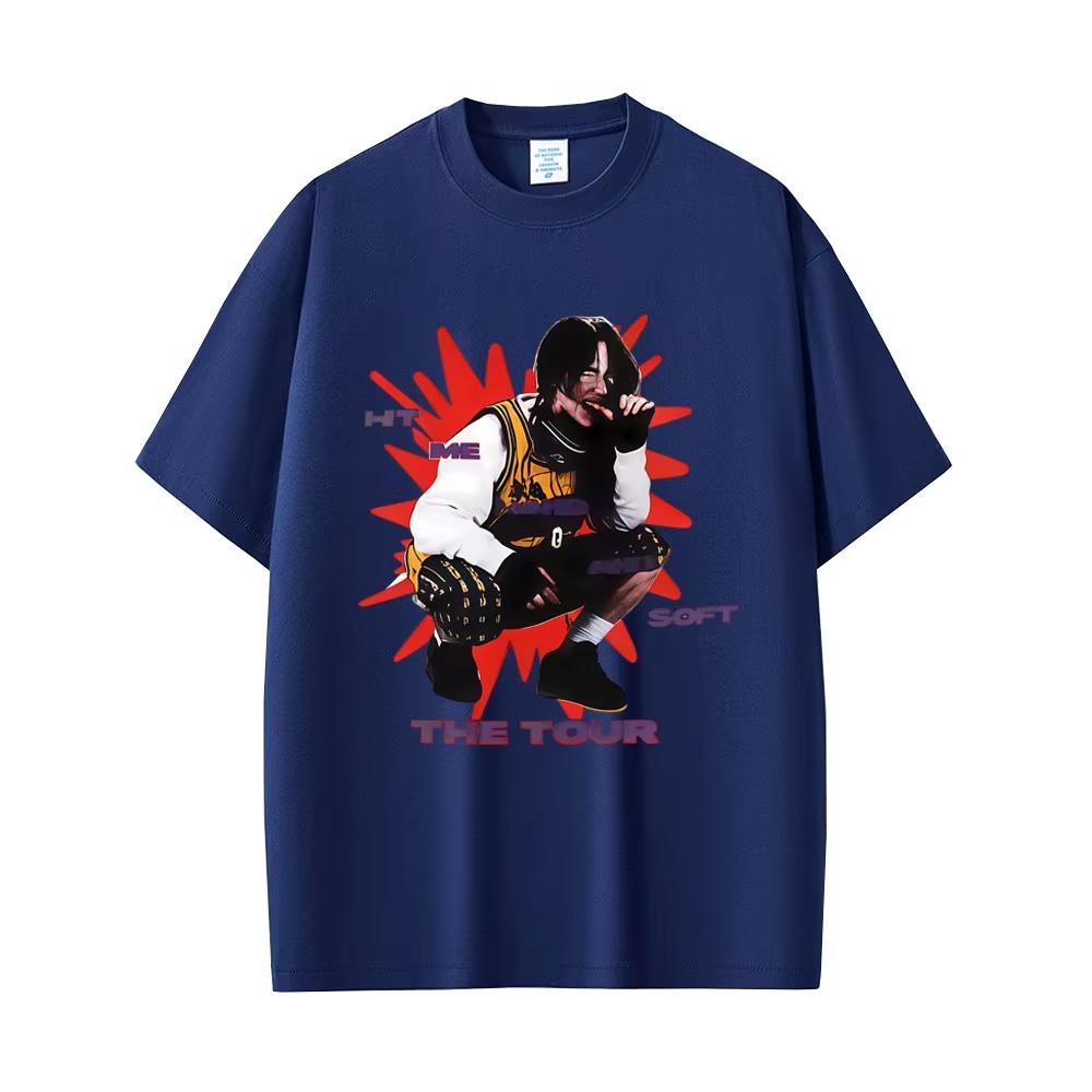 Hit Me Hard and Soft Tour Merch Tshirt Men Women Fashion Pop Music T Shirt Unisex 2026 summer Casual Vintage Short Sleeve Top