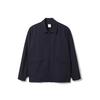 Seersucker Blouson Jacket Navy