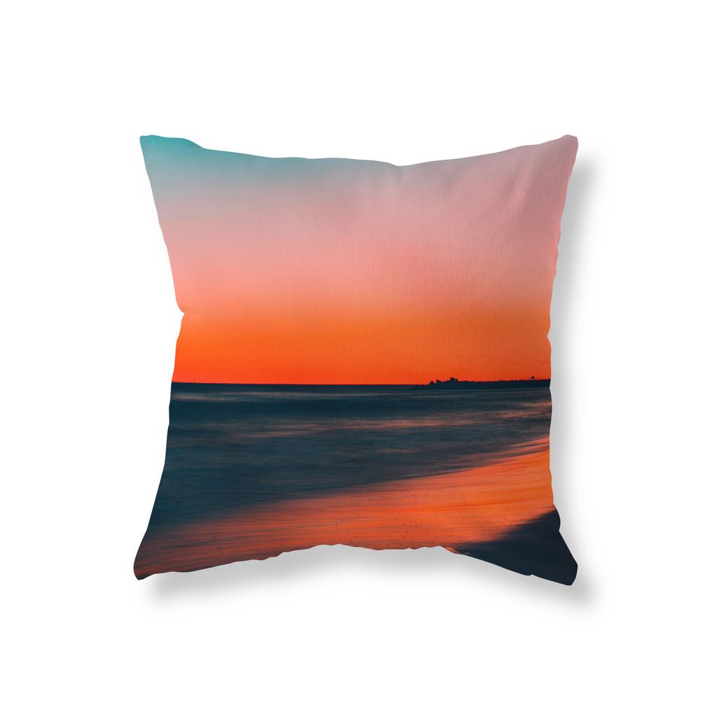 Beach Sunset Nature Landscape Throw Pillow Cover Party Decor Sofa Room Decor Pillow Cover Chair Cushion Cover Home Decor