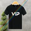 New High Quality Oversized Luxury Brand  Vip Letter 100% Cotton Print Tees Summer Harajuku For Men/Women Short Sleeve T-shirt