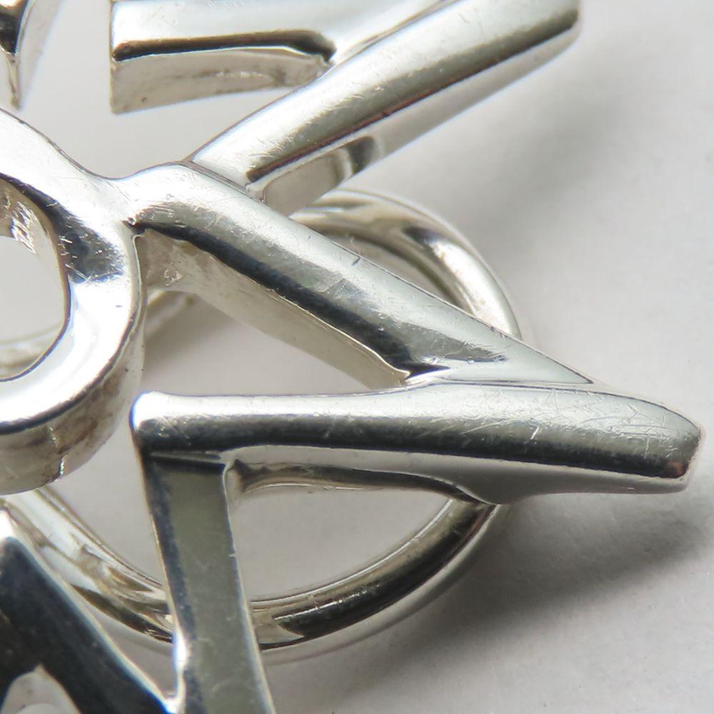 Used TIFFANY&Co. Earring Volume Star Silver925 7.8g Silver Paloma Picasso