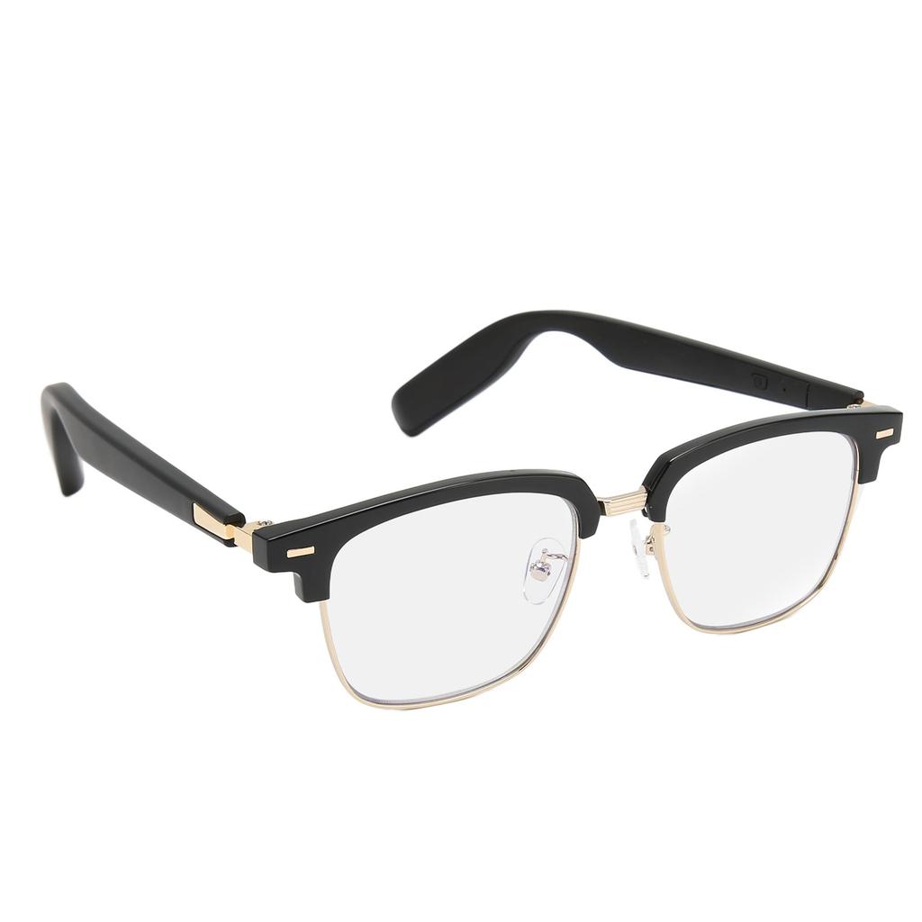 Smart Glasses Blue Light Blocking Stereo IP67 Waterproof Hands Free Calling Open Ear Speaker Bluetooth Music Glasses