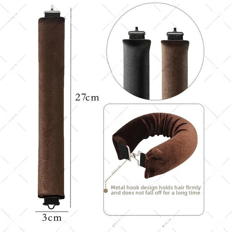 Curling Tool for Lazy People, No Heat, No Perm Curling Iron, Sleeping Styling Tool, Sleeping Bun, Curly Hair Tail