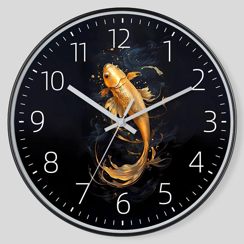 12 cali 30 cm Cichy zegar ścienny, Kreatywny i modny, Nowoczesny zegar domowy, Prosty zegar do salonu