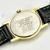 Used [New battery] CITIZEN Fill Gold Women's Watch Oval 1032-K001897 2D0695 New Belt