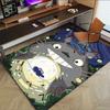 1pc Totoros Magical Night Carpet for Playroom Bedroom Living Room Sofa Home Decor,kids Game Area Rug Non-slip Floor Mat Y7299