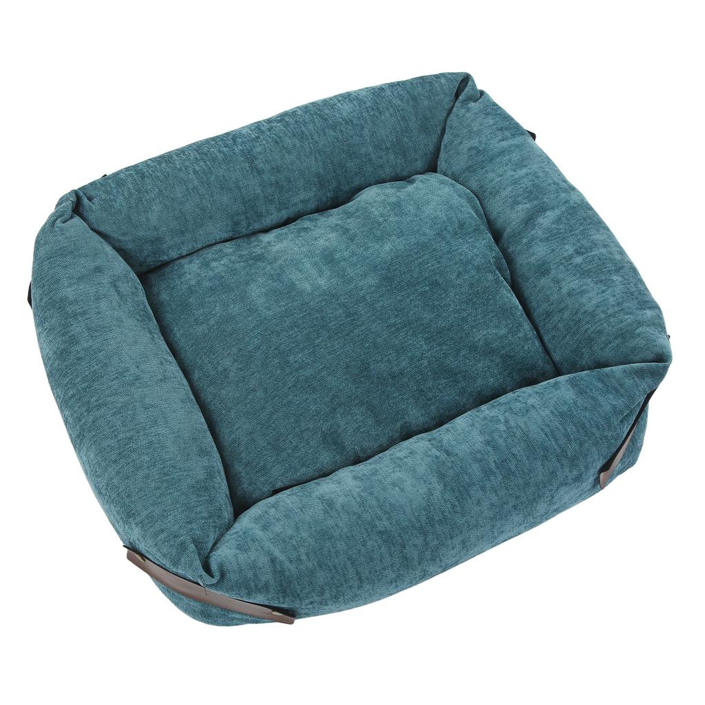Cat Bed Comfortable Warm Velvet Multifunction Soft Pet Cushion Bed with Handle for Small Pets Dogs