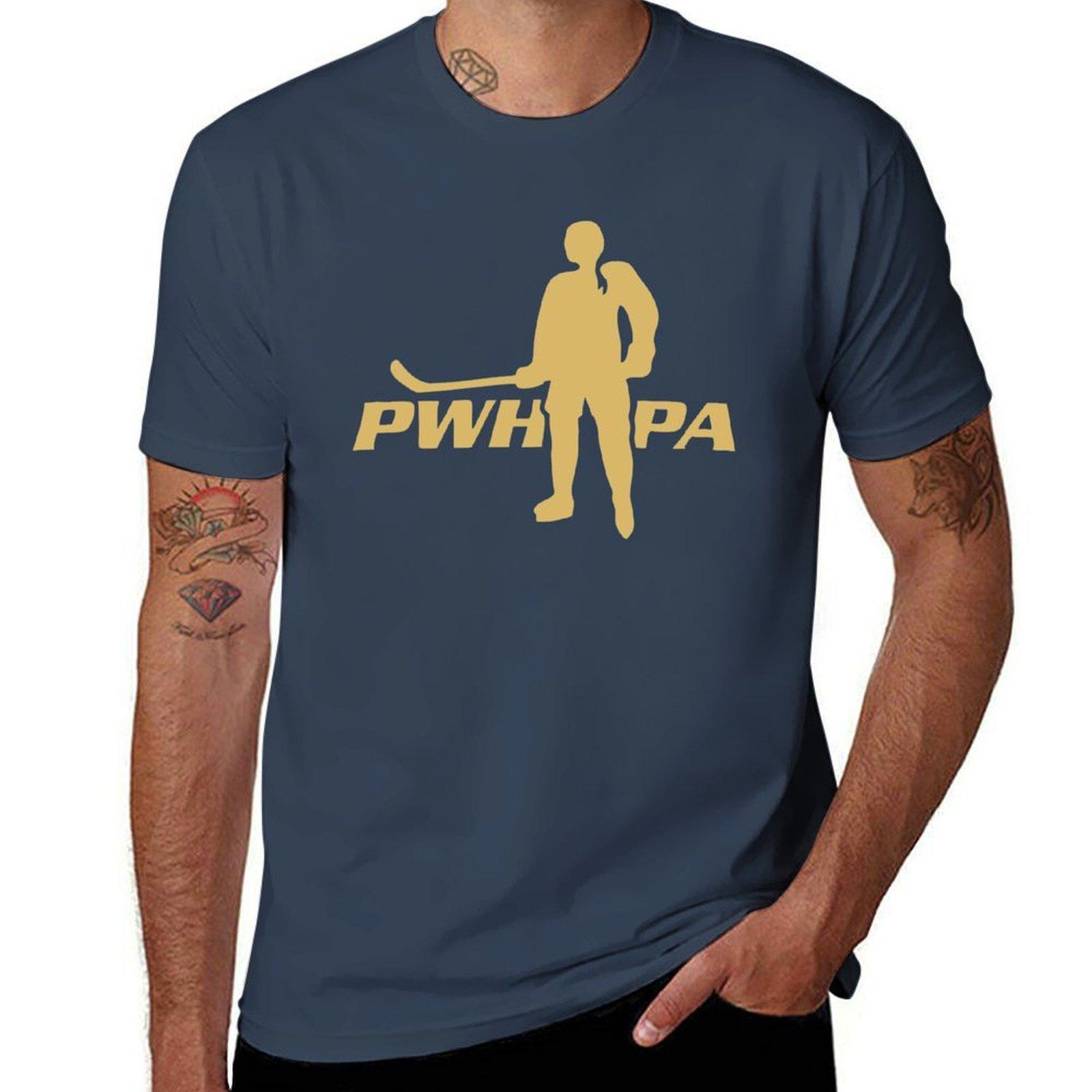 PWHPA Gold TShirt Sports Basic Short Sleeve TShirt S