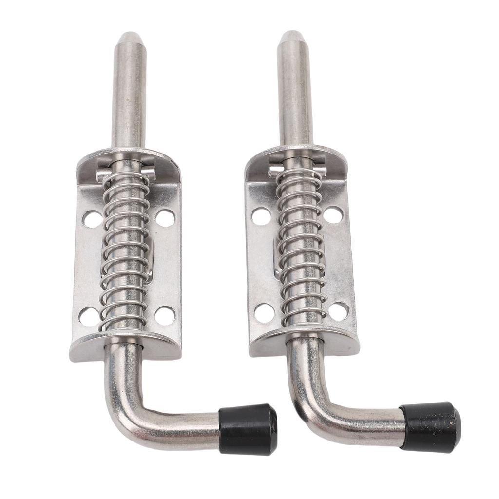 2 stuks 5,04 inch 304 Roestvrij Staal Deurveerbelaste Pinnen voor Deuren Kasten Ladekasten Heavy Duty