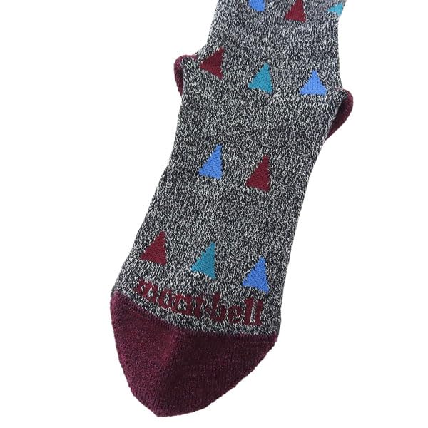 montbell merino wool walking socks women's dark gray S