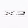 Compatible BMW X1, X3, X5, X6, X6 GT Emblem Badge for Modified Car Rear Trunk.