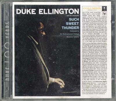CD DUKE ELLINGTON & HIS ORCHESTRA - Such Sweet Thunder CK65568 Columbia, Legac 1999 US Jazz Used