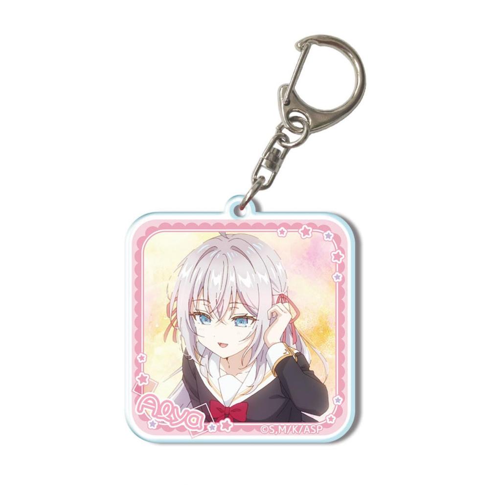 TV Anime Sometimes Whispers In Acrylic Keychain Arya G "My Neighbor, Arya, Russian" KHAN-R005-m07