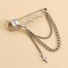Elegante Perlenketten Quastenbrosche Mode Damen Kleidung Dekor Accessoires Schmucknadel Hosen Taillenverstellstifte Taschenanhänger Geschenke